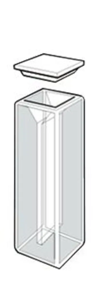 Cuvetă de sticlă ROTILABO®-precision, micro, sticlă de cuarț, capac sigilat, 0.7 ml — Carl Roth, cod X856.1