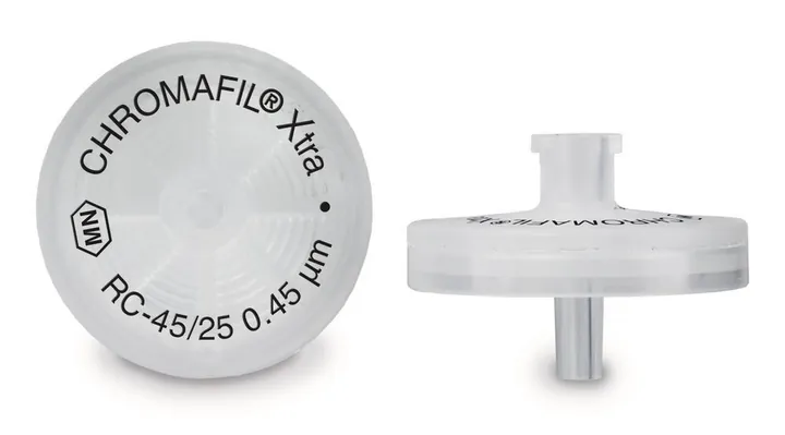 CHROMAFIL® Filtre adaptoare seringă RC Xtra, dimensiune pori 0.45 µm, Ø 25 mm, 400 buc. — Carl Roth, cod XH48.2