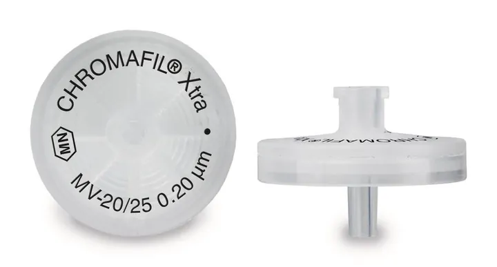 CHROMAFIL® Filtre adaptoare seringă MV Xtra, dimensiune pori 0.20 µm, Ø 25 mm, 400 buc. — Carl Roth, cod XH51.2