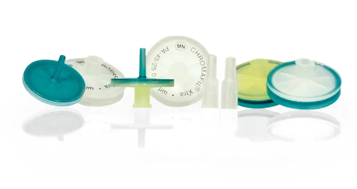 CHROMAFIL® Filtre adaptoare seringă PA, dimensiune pori 0.45 µm, Ø 25 mm, 400 buc. — Carl Roth, cod XH58.2