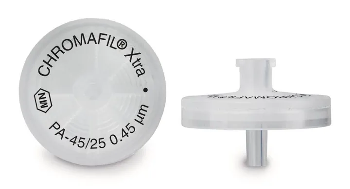 CHROMAFIL® Filtre adaptoare seringă PA Xtra, dimensiune pori 0.45 µm, Ø 25 mm, 400 buc. — Carl Roth, cod XH60.2