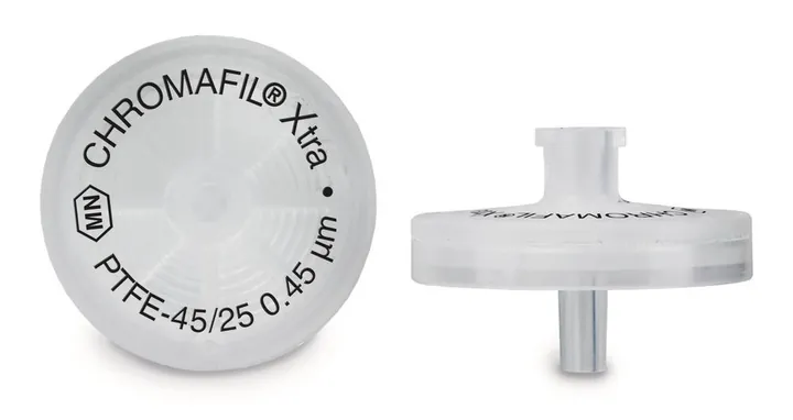 CHROMAFIL® Filtre adaptoare seringă PTFE Xtra, dimensiune pori 0.45 µm, Ø 25 mm, 100 unități — Carl Roth, cod XH67.1