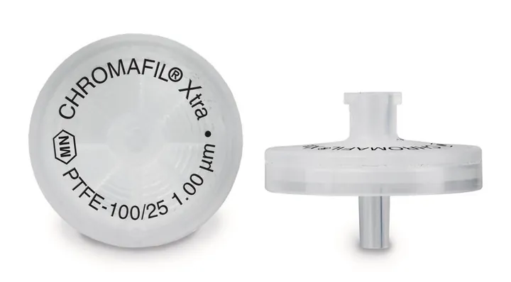 CHROMAFIL® Filtre adaptoare seringă PTFE Xtra, dimensiune pori 1.0 µm, Ø 25 mm, 100 unități — Carl Roth, cod XH68.1