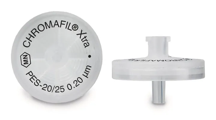 CHROMAFIL® Filtre adaptoare seringă PES Xtra, dimensiune pori 0.20 µm, Ø 25 mm, 400 buc. — Carl Roth, cod XH73.2