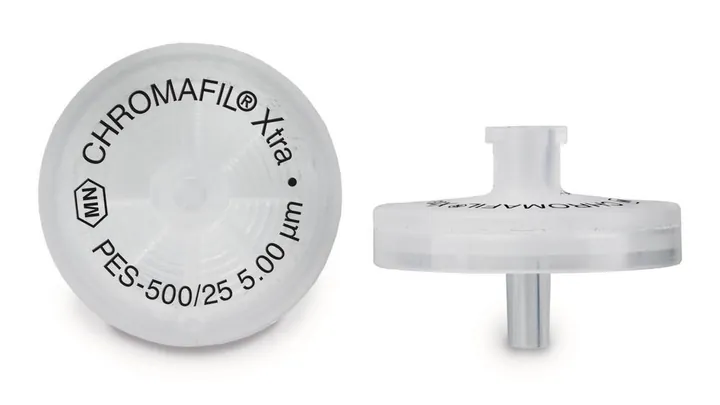 CHROMAFIL® Filtre adaptoare seringă PES Xtra, dimensiune pori. 5.0µm, Ø 25 mm, 100 buc. — Carl Roth, cod XH75.1