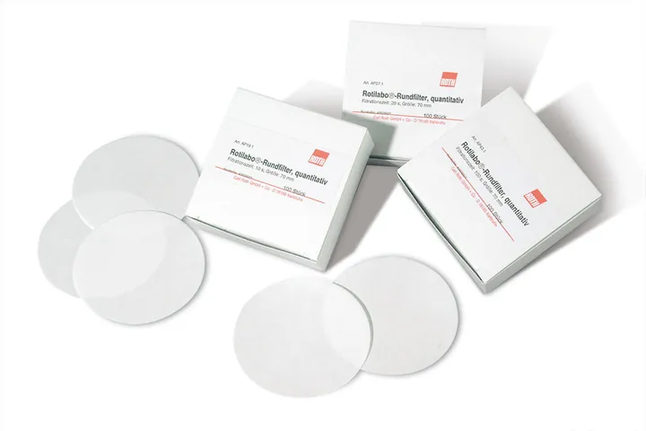 Filtre Rotilabo®-round, tip 15A, celuloză, Ø membrană 47 mm, 100 bucăți — Carl Roth, cod XP30.1