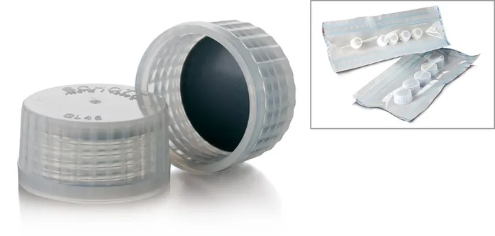 Capace cu filet DURAN® PURE Premium, STERCILIN®-packaging, GL 25, 20 buc. — Carl Roth, cod XT05.1
