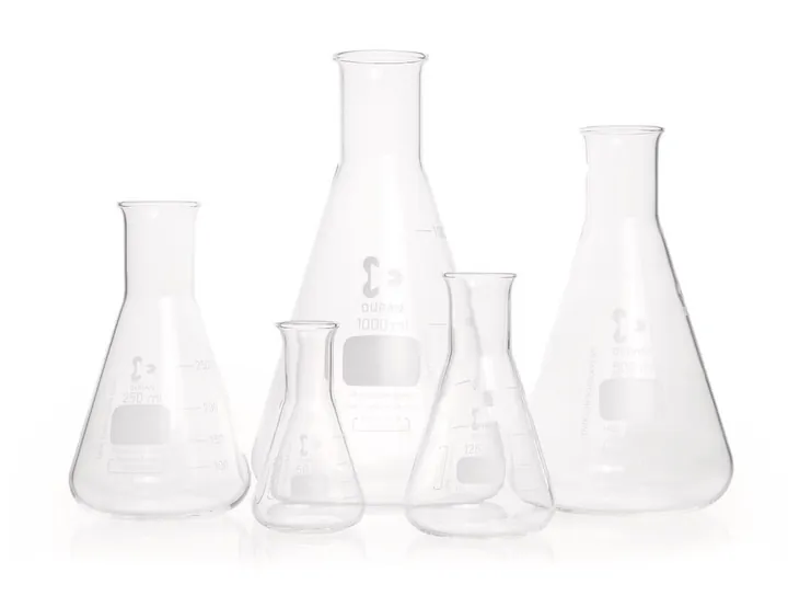 Balon Erlenmeyer cu gât îngust, gradație DURAN®,, 800 ml, nu este în conformitate cu ISO — Carl Roth, cod XT08.1