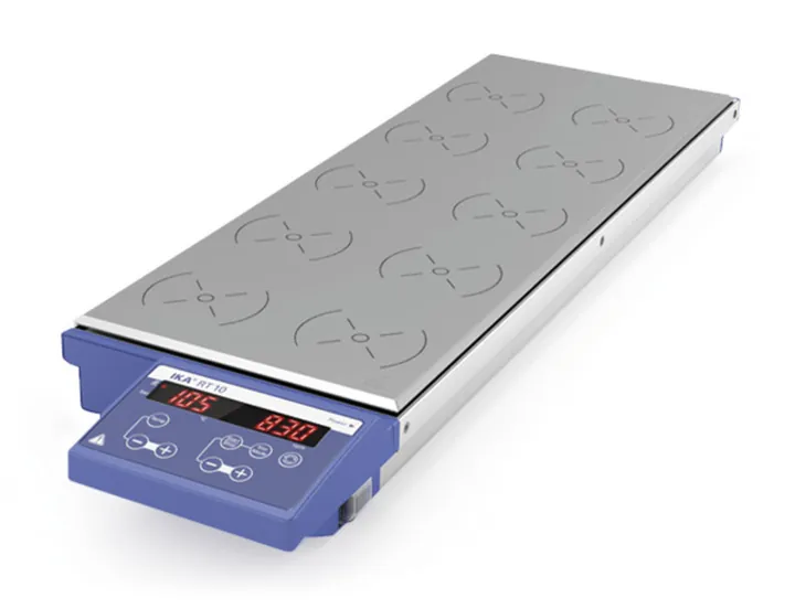 Agitator magnetic multipozițional cu încălzitor, RT 10 — Carl Roth, cod XT37.1