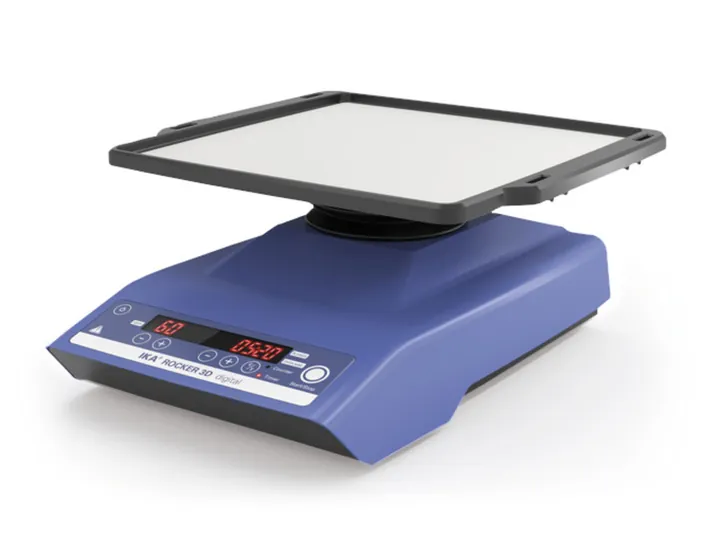 Agitator cu oscilație Rocker 3D digital, unghi de înclinare 0 până la 15°, 5 până la 80/rpm — Carl Roth, cod XT53.1