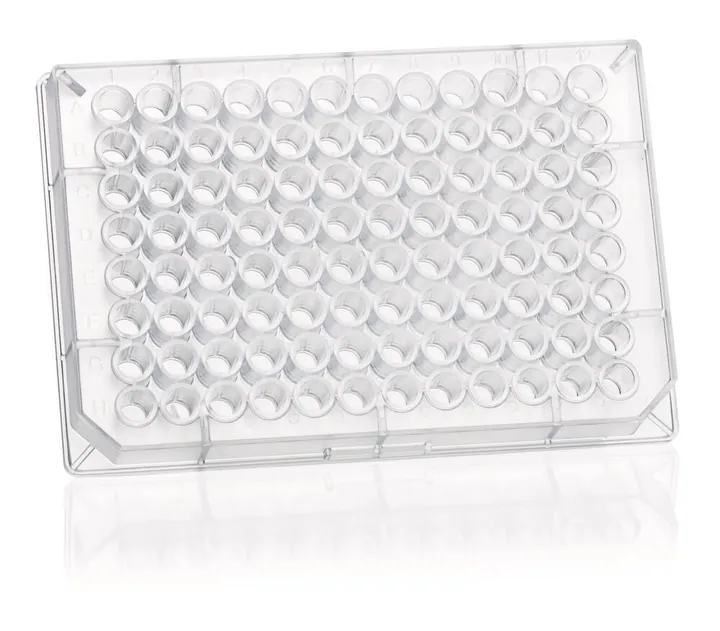 Plăci de microtitrare pureGradeTM, UV, 350 µl/godet, fund F, 50 bucăți — Carl Roth, cod XT65.1