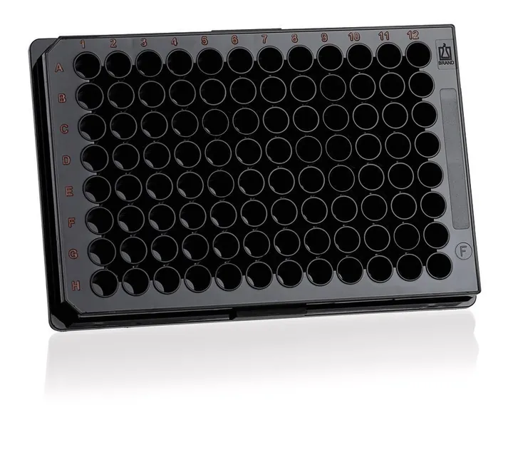 Plăci de microtitrare cellGradeTM, 350 µl/godet, negre, fund F, sterile — Carl Roth, cod XT73.1