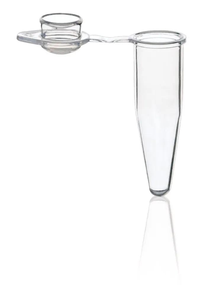 Flacoane de reacție PCR, 0,2 ml, capace convexe atașate, 1000 bucăți — Carl Roth, cod XT86.1