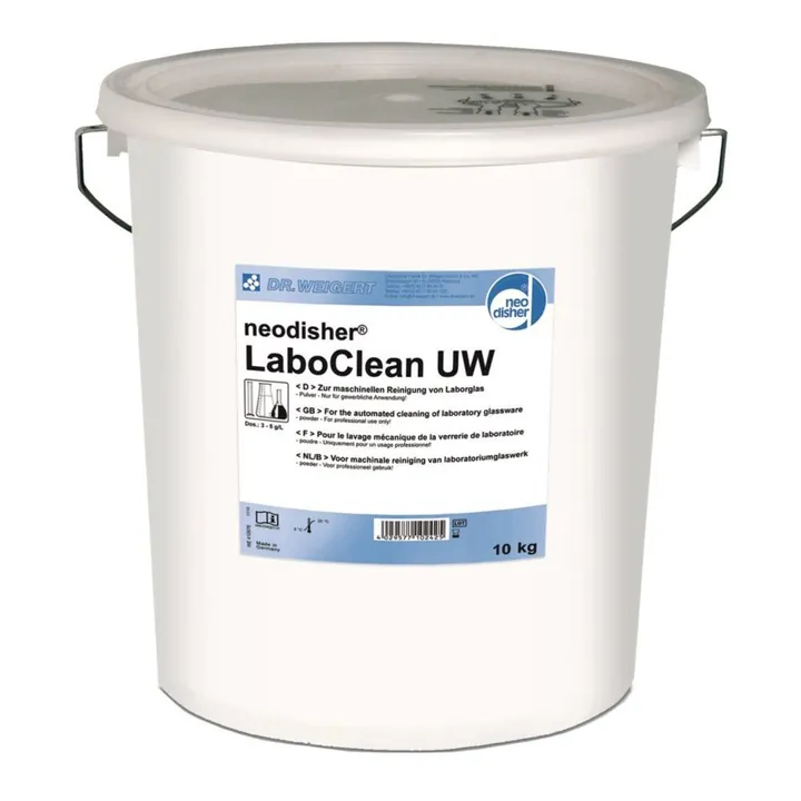 neodisher® LaboClean UW, detergent ușor alcalin (pulbere), 10 kg — Carl Roth, cod Y222.1
