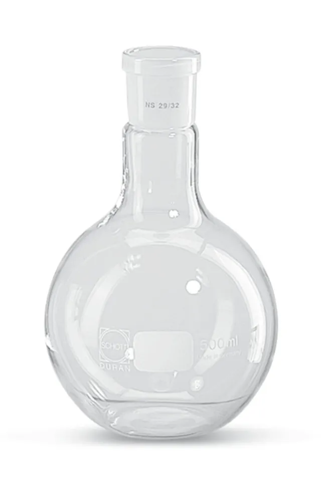 Balon cu fund plat cu șlifuri, 29/32, DURAN®, 100 ml, 1 bucată — Carl Roth, cod Y654.1