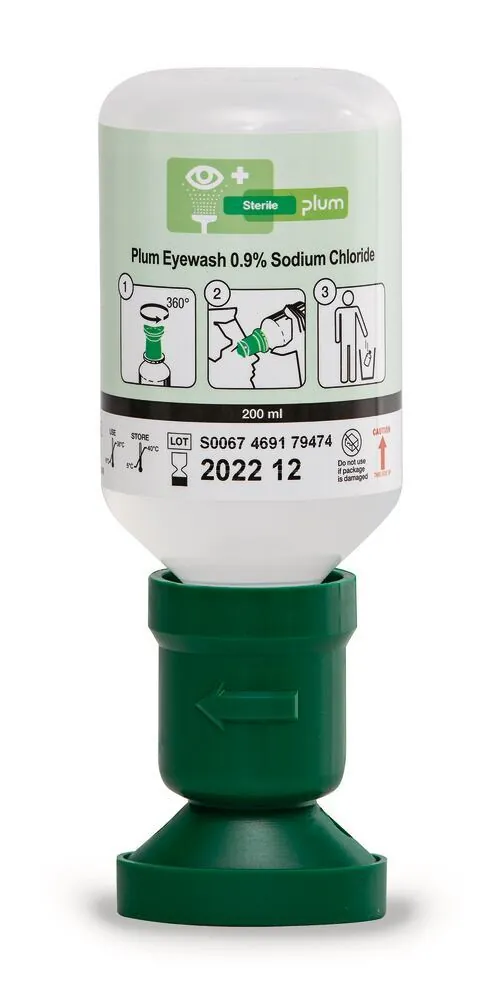 Flacon de unică folosință pentru spălarea ochilor, 200 ml, pentru un ochi, Densitate (D) 1,002 g/cm³ — Carl Roth, cod Y829.1
