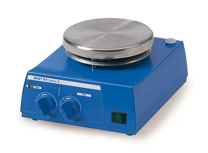 Agitator magnetic și încălzitor RH basic 2, 100-2000/min, RT max. 320 °C, 10 l — Carl Roth, cod Y888.1
