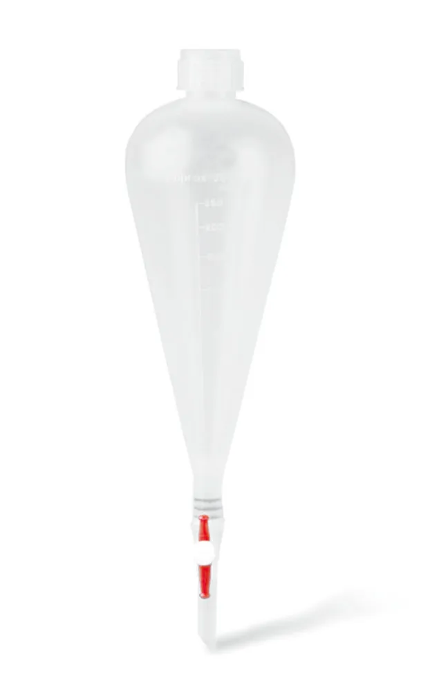 Pâlnie de separare conform Squibb, PP, 250 ml, 1 bucată — Carl Roth, cod YA74.1