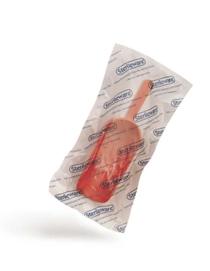 Lingurițe de prelevare de unică folosință fără capac, PS, sterile, 60 ml, roșii, 100 bucăți — Carl Roth, cod YC16.1
