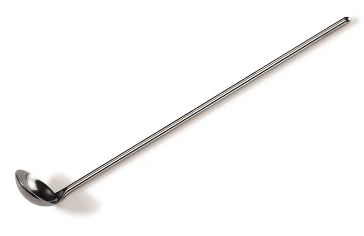 Spatulă pentru substanțe chimice, îndoită, L 200 mm, Ø lingură 27 mm, 1 bucată — Carl Roth, cod YC82.1