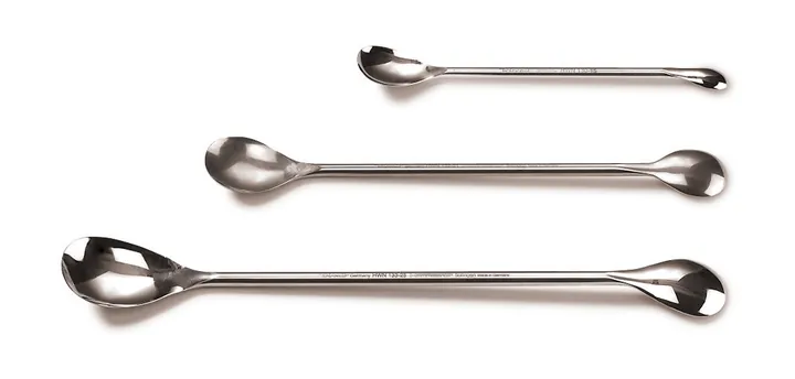 Spatulă dublă din oțel inoxidabil, lungime 300 mm, 1 bucată — Carl Roth, cod YC87.1