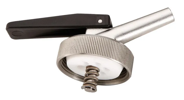 Dozator fin 1 1/2 inch, oțel inoxidabil, cu aerisire, garnituri din PTFE, 1 bucată — Carl Roth, cod YE01.1
