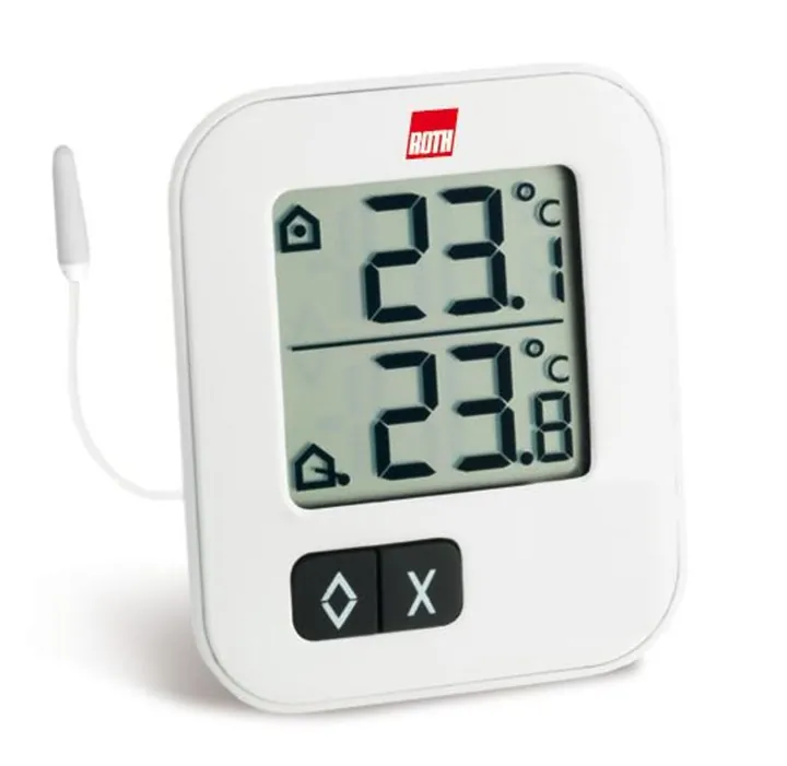 Rotilabo®-indoor/outdoor termom., alb, -10,0 până la +50,0 °C/-40,0 până la +70,0 °C — Carl Roth, cod YE41.1