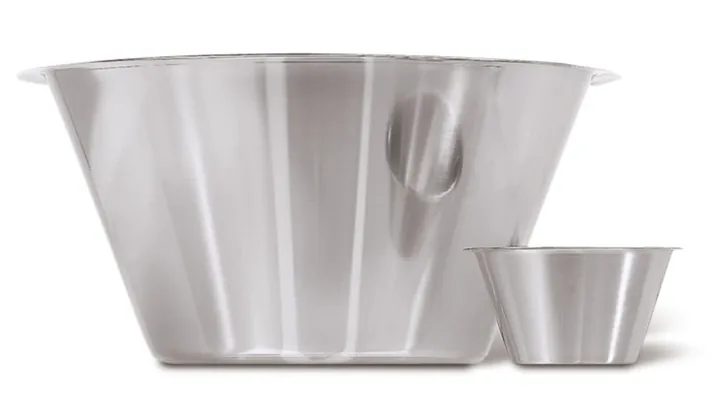 Boluri din oțel inoxidabil, conice, tip adânc, 3 l, 1 bucată — Carl Roth, cod YH79.1