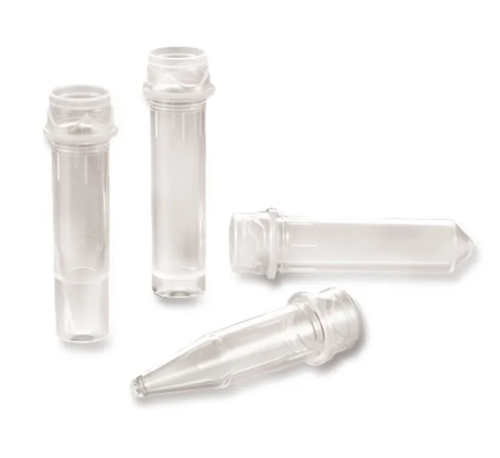 Flacoane de reacție SnapTwist(TM) din PP, 1.5 ml, cu bază plată, 1000 bucăți — Carl Roth, cod YK13.1