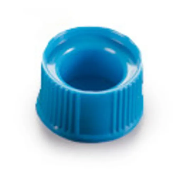 Capac pentru flacoane de reacție SnapTwist(TM), HDPE, albastru, 1000 bucăți — Carl Roth, cod YK18.1