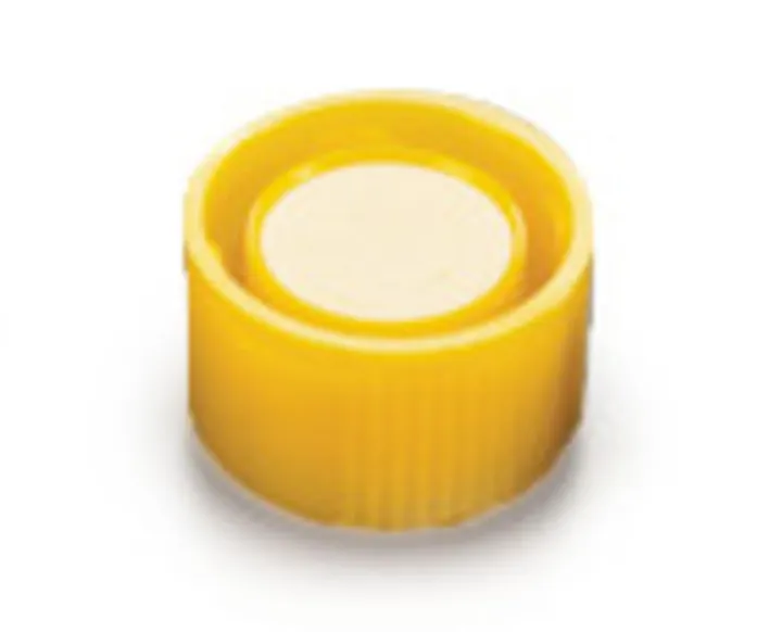 Capac pentru flacoane de reacție SnapTwist(TM), HDPE, galben, 1000 bucăți — Carl Roth, cod YK22.1
