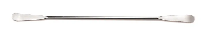 Spatulă dublă tip 2, lungime 180 mm, lățime lamă 7 mm, lungime lamă 28 mm — Carl Roth, cod YK62.1