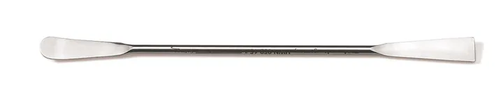 Spatulă dublă tip 3, lungime 180 mm, lățime lamă 10 mm, lungime lamă 38 mm — Carl Roth, cod YK64.1