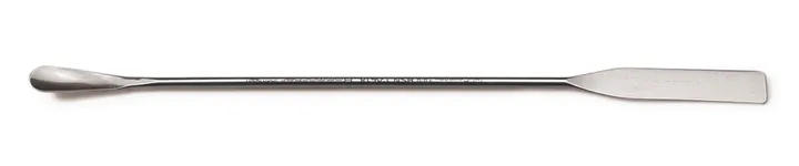 Spatulă-lingură, un capăt cu lingură, un capăt cu spatulă, L 180 mm, 1 bucată(ți) — Carl Roth, cod YK74.1