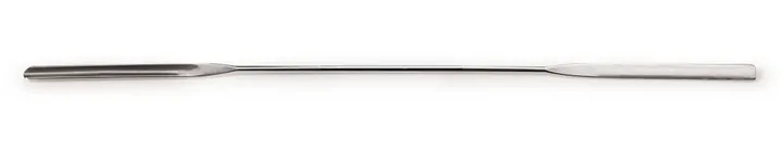 Spatulă micro pentru pulbere, dreaptă, L 130 mm, lățime lamă 6 mm, 1 bucată — Carl Roth, cod YL50.1