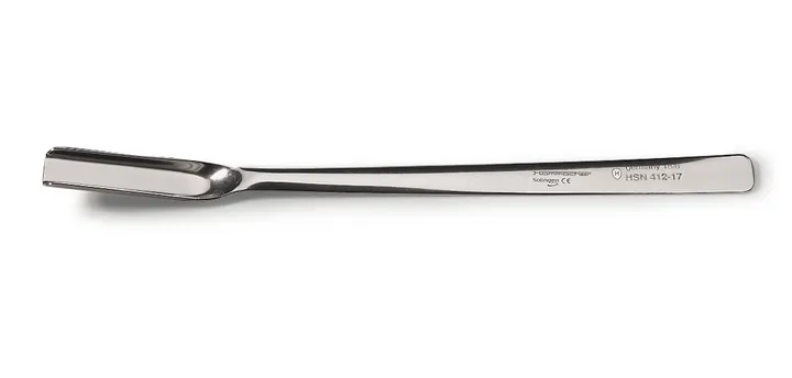 Spatulă de cântărire, L 170 mm, cupă L 40 mm, cupă W 10 mm, 1 bucată — Carl Roth, cod YL59.1
