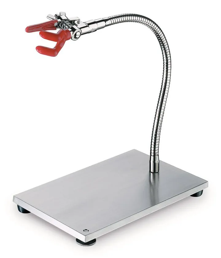 Clemă flexibilă cu filet M 10, cap, 3 brațe, deschidere L 0-40 mm, L 300 mm, 1 bucată — Carl Roth, cod YT72.1