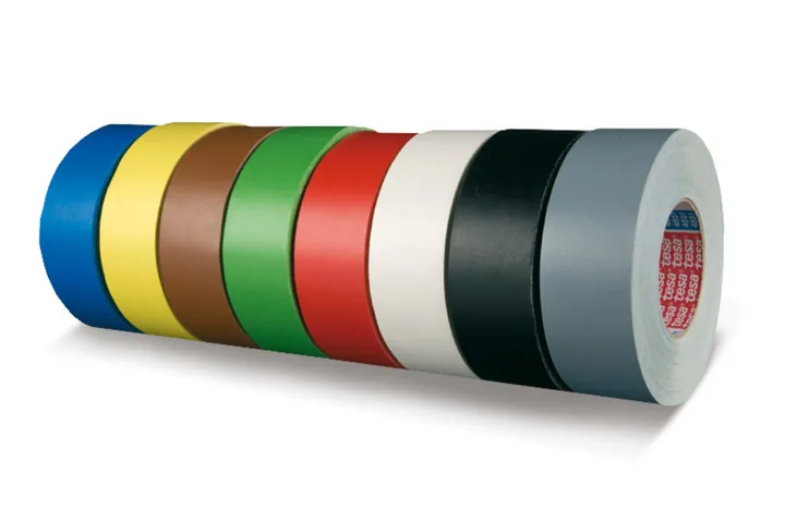 Bandă adezivă tesa®-premium-textile, roșie, rolă de 50 m, 1 rolă — Carl Roth, cod YX13.1