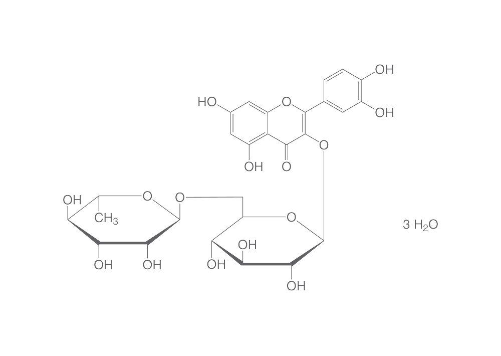 Rutin trihydrate, ROTICHROM® HPLC, 50 mg, glass