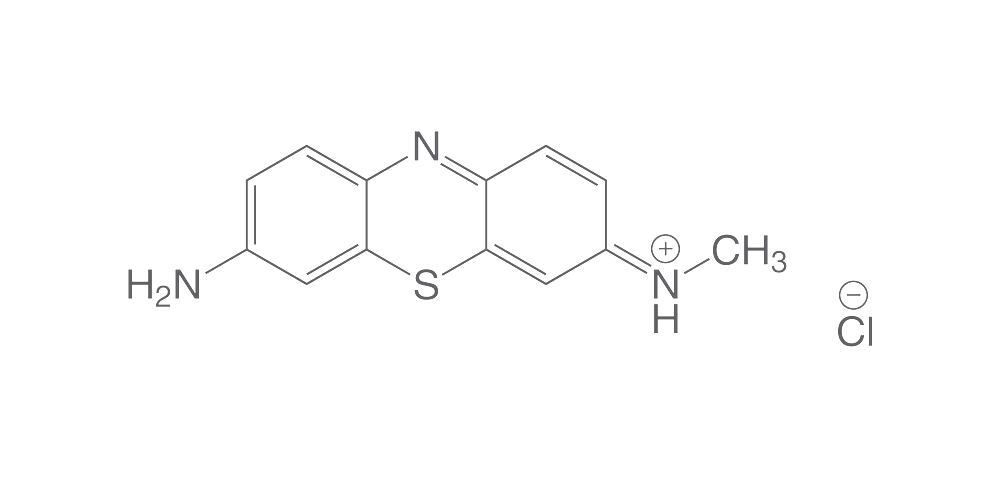 Azure C, for microscopy, 25 g, glass