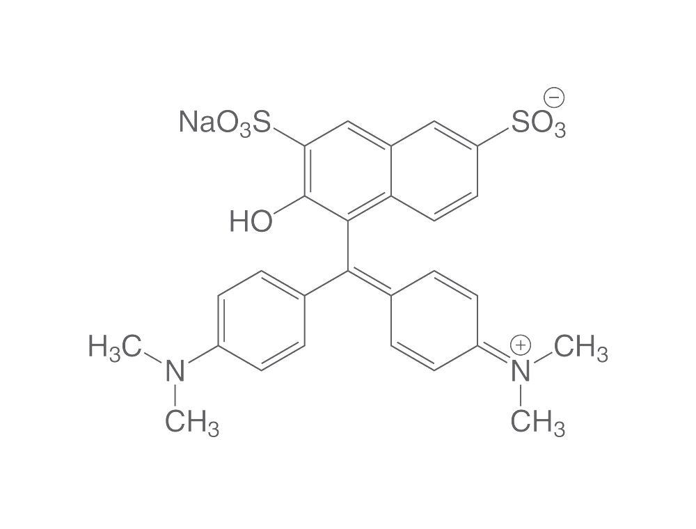 Lissamine green B (C.I. 44090), p.a., 5 g, glass