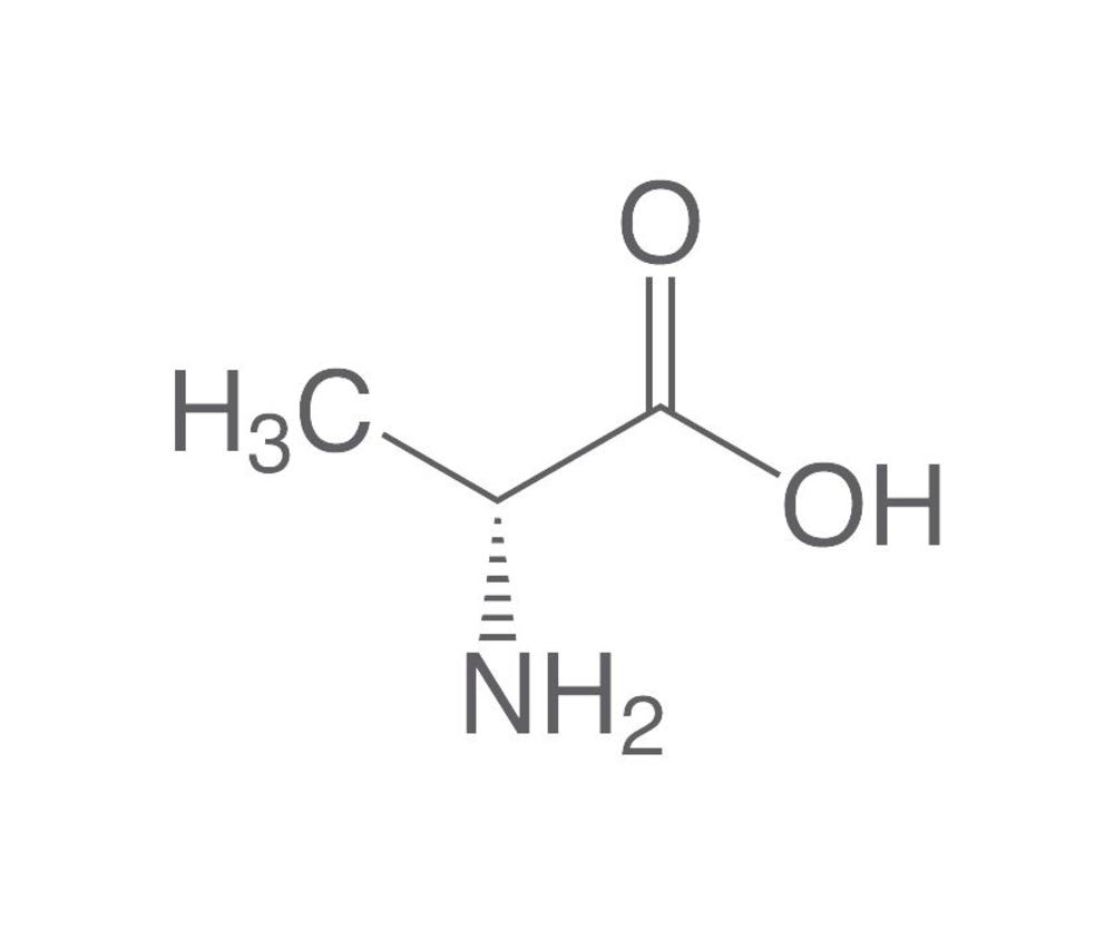 D-Alanine, min. 98 %, for biochemistry, 5 g, plastic