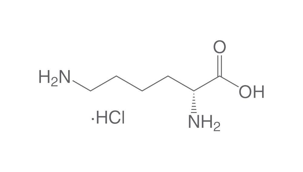 D-Lysine hydrochloride, min. 99 %, for biochemistry, 1 g, glass