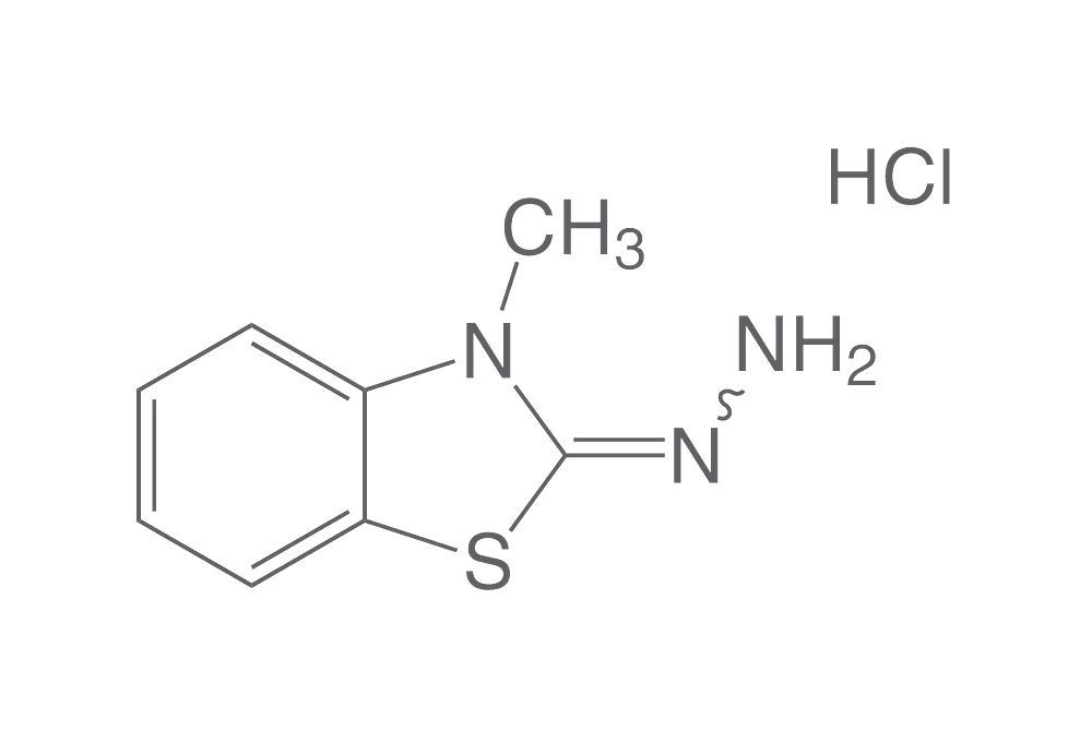 3-Methyl-2-benzothiazolinone hydrazone, hydrochloride, min. 98 %, p.a., 10 g