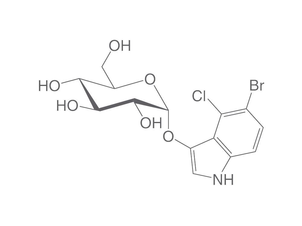 5-Bromo-4-chloro-3-indoxyl-α-D-glucopyranoside, 500 mg, >=98 %, for biochemistry