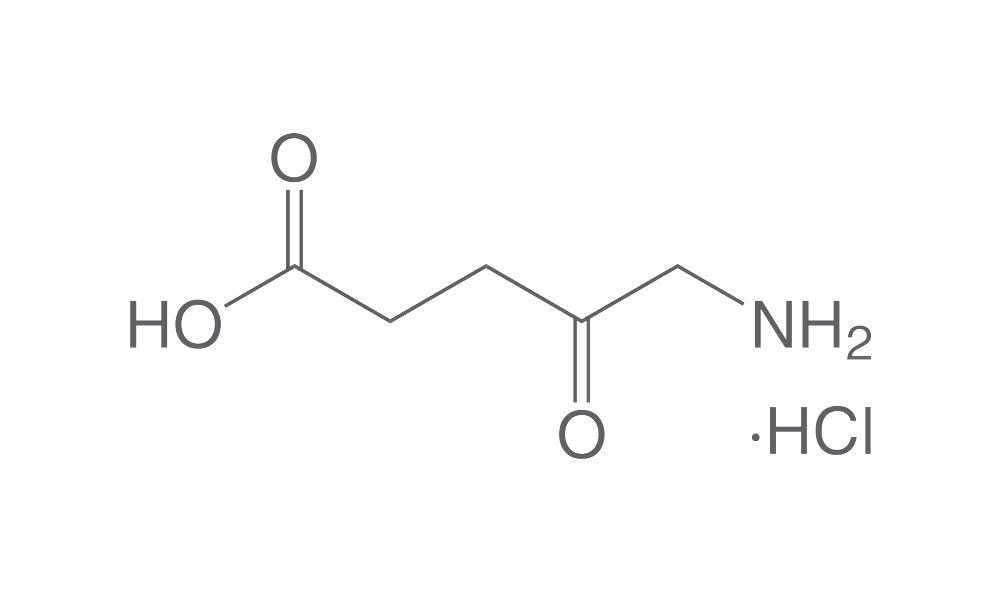 5-Aminolevulinic acid hydrochloride, min. 98 %, for biochemistry, 5 g, glass