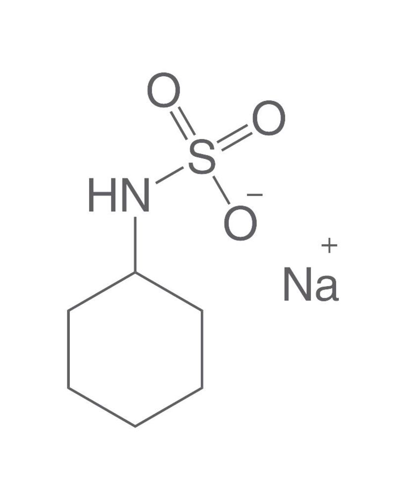 Cyclohexane sulphamic acid sodium salt, min. 98,5 %, Ph.Eur., 1 kg, plastic