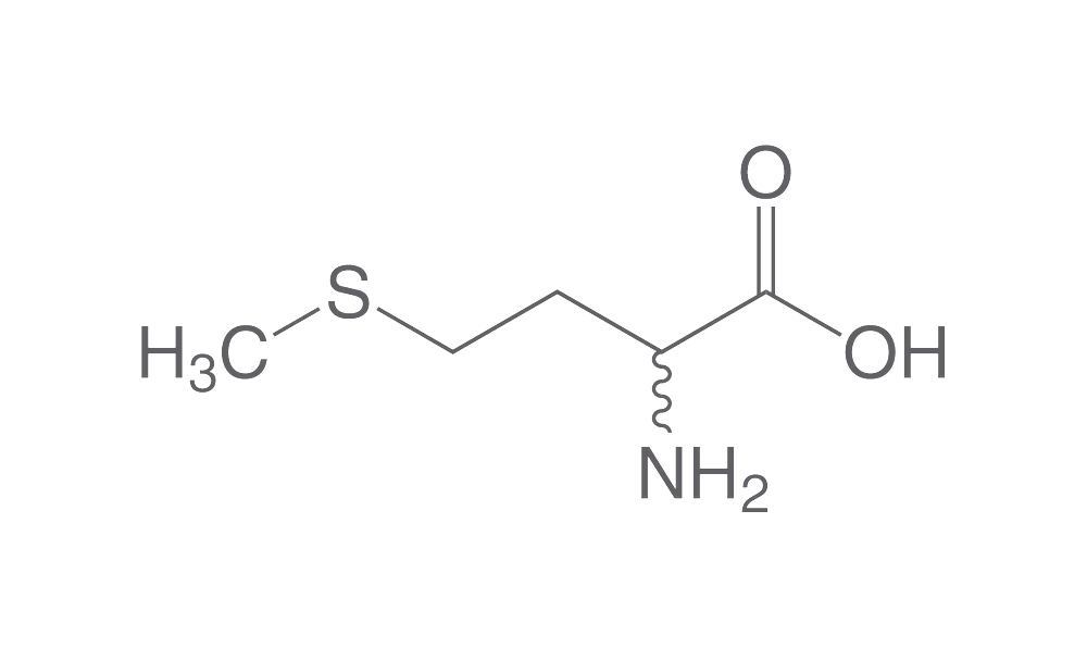 DL-Methionine, min. 99 %, for biochemistry, 100 g, plastic