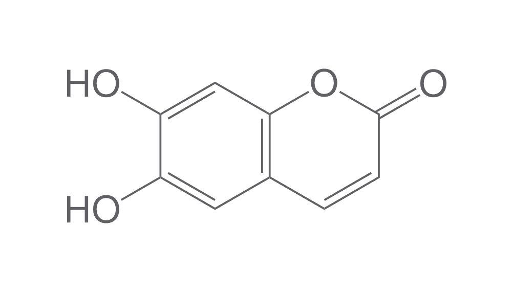 Esculetin, min. 98 %, for biochemistry, 1 g, glass