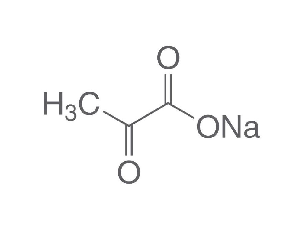 Pyruvic acid sodium salt, min. 99 %, for biochemistry, 1 kg, plastic